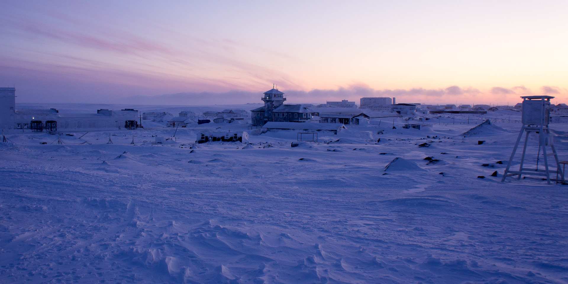 Северный остров Диксон – самое холодное место в России, где живут люди