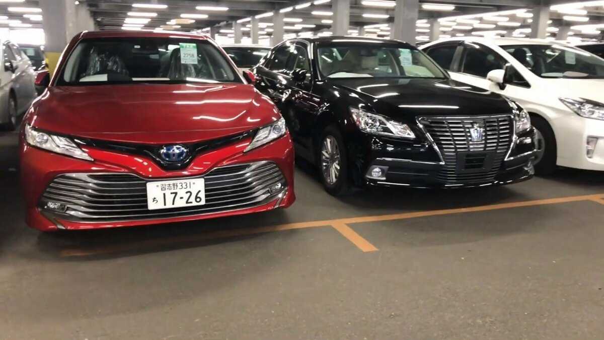 Японские автомобили с торгов
