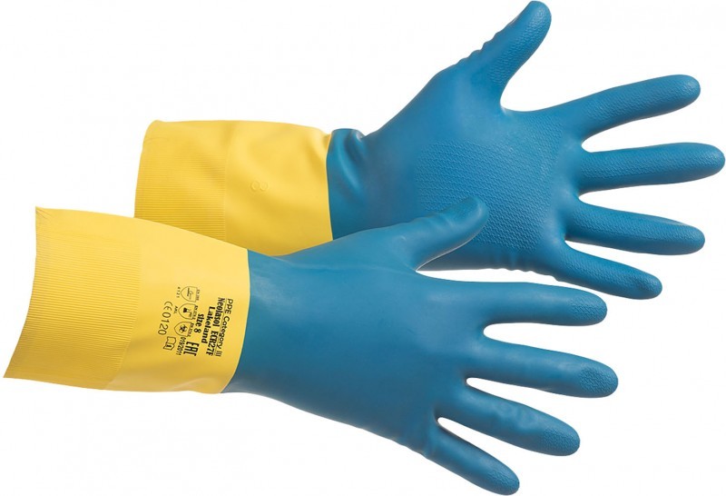 Защищают ли резиновые перчатки от кислоты?